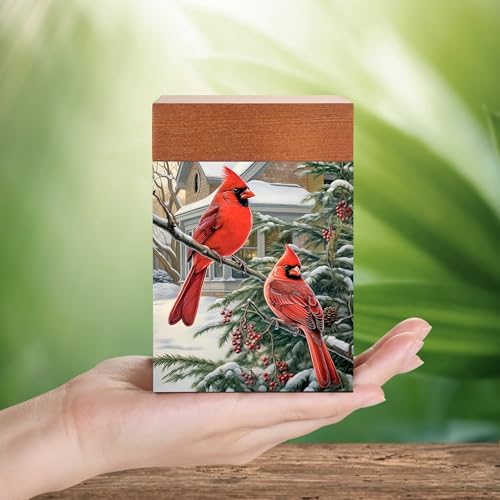 Wooden Small Cremation Urn for Baby Pet or Human Ashes