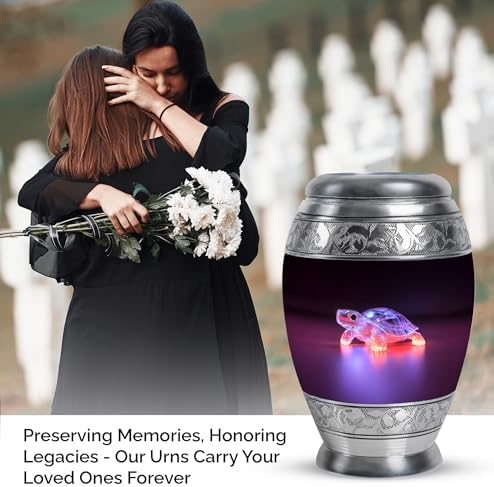 Classic Turtle Urn for Adult Human Ashes