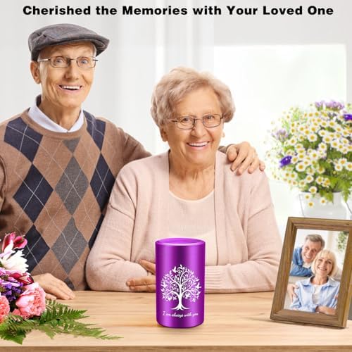 SOITIS Tree of Life Cremation Urn - Small 354 Inch Memorial Urn for Human Ashes