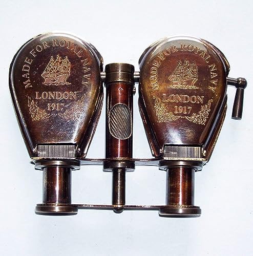 Aayraa Nautical Brass Antique Telescope Binocular