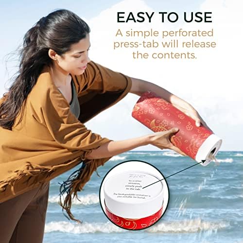Red Fish Design Scattering Tubes for Human Ashes