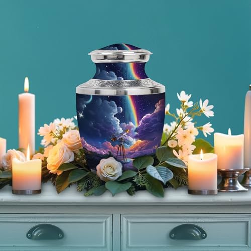 10 Inch Velvet Bag Cremation Urn for Human Ashes