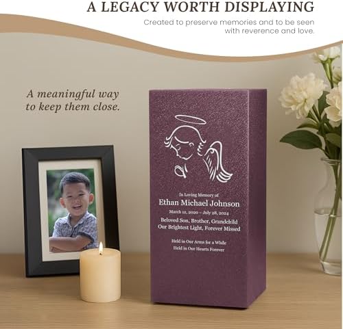 Amaranthine Urn Decorative Cremation Urn for Human Ashes 1