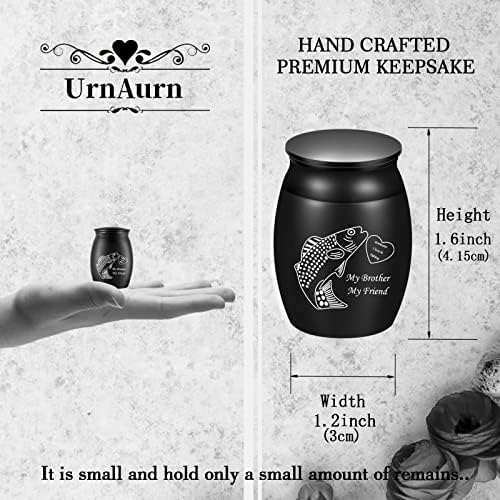 Handcrafted Small Cremation Urns 16 High for Sharing Ashes