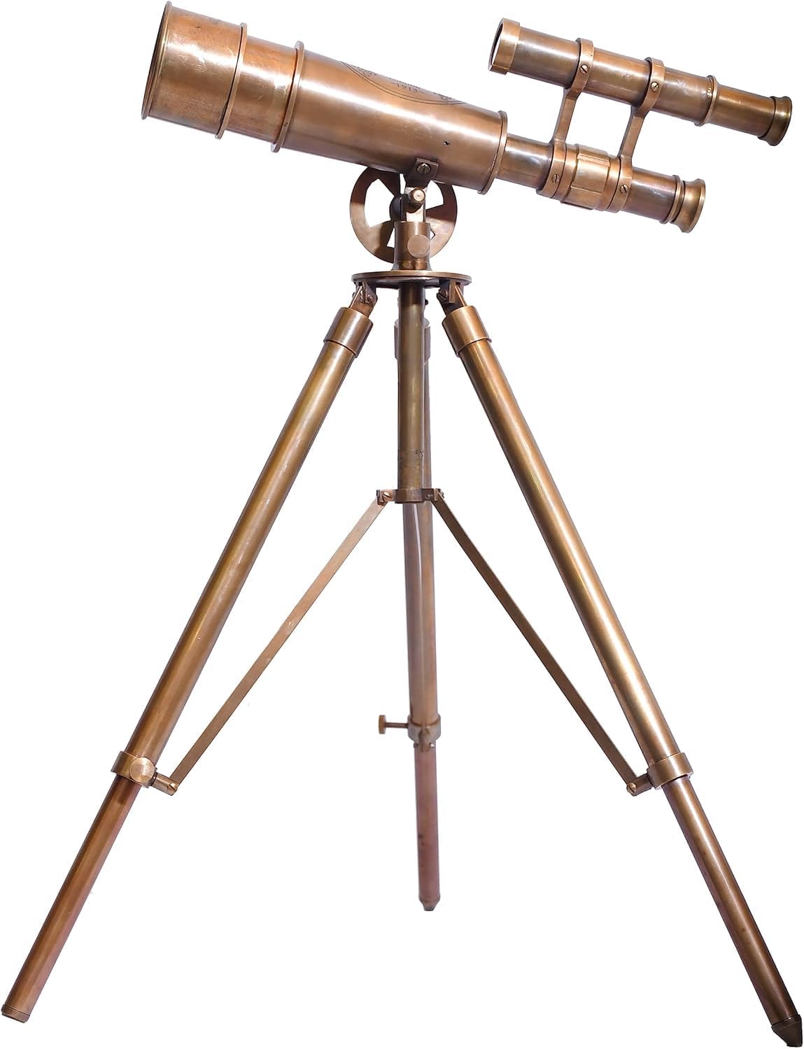 Antique Finish Adjustable Decorative Telescope for Home and Kids Theme