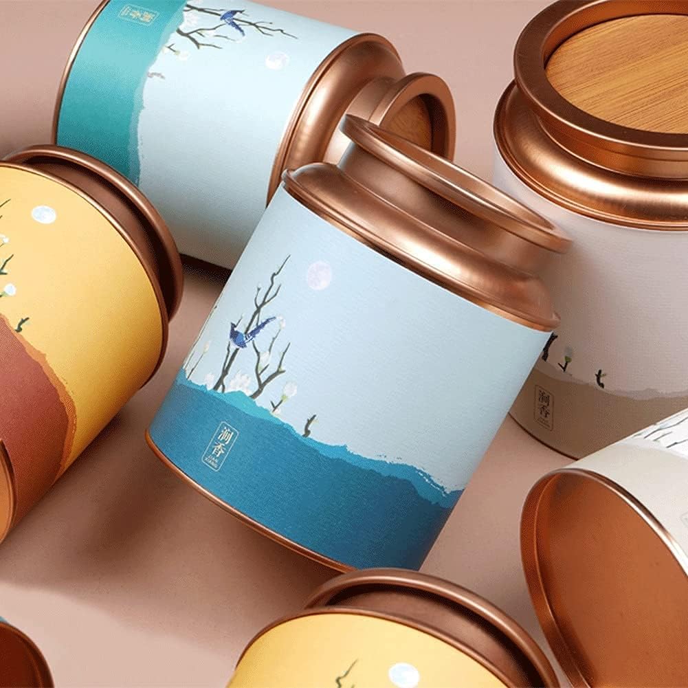 ZHANGZONG Decorative Urns for Human and Pet Ashes Small Keepsake Urns Beige