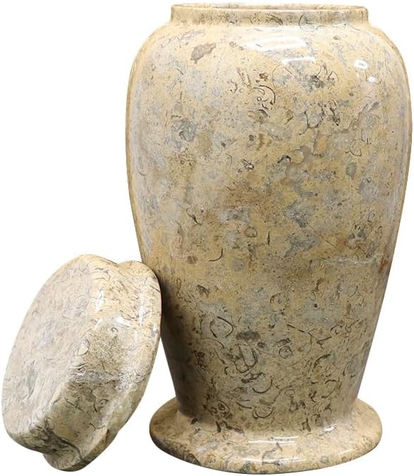 Decorative Marble Cremation Urn for Children or Small Pets