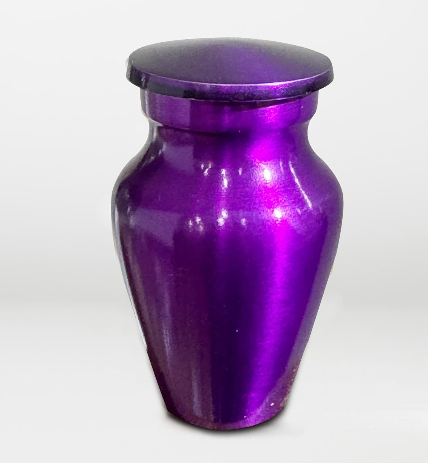 Mini Urns for Cremation Ashes Decorative Keepsake Urn 3 Inch Magenta