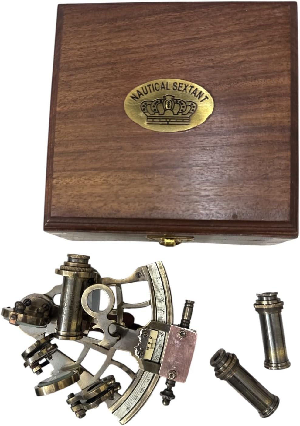 A S Handicrafts Brass Nautical Sextant Vintage Astrolabe