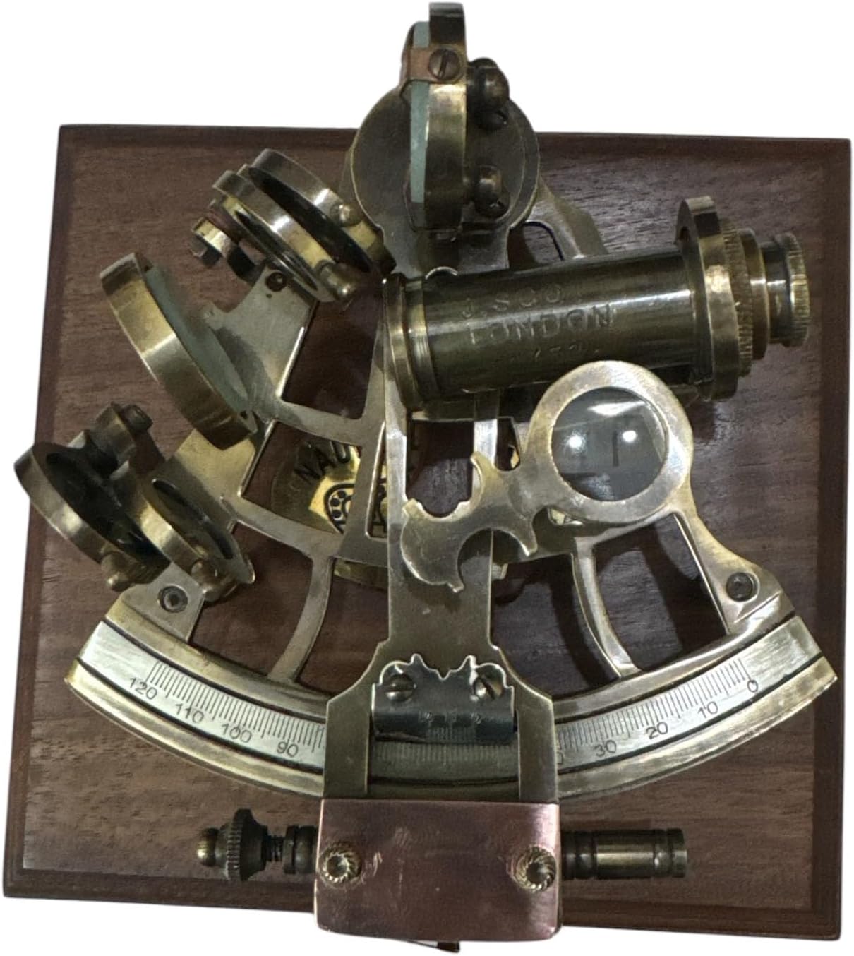A S Handicrafts Brass Nautical Sextant Vintage Astrolabe