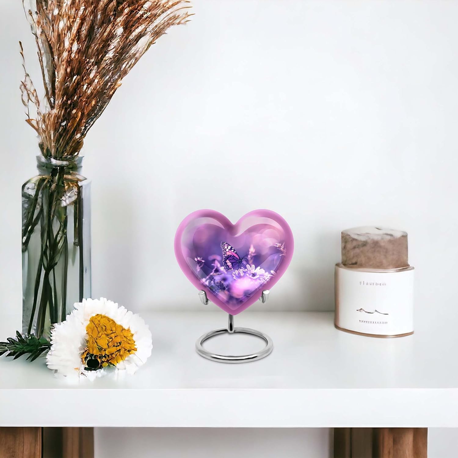 Butterfly Urn for Human Ashes - 3 Inch Handcrafted Memorial Decor