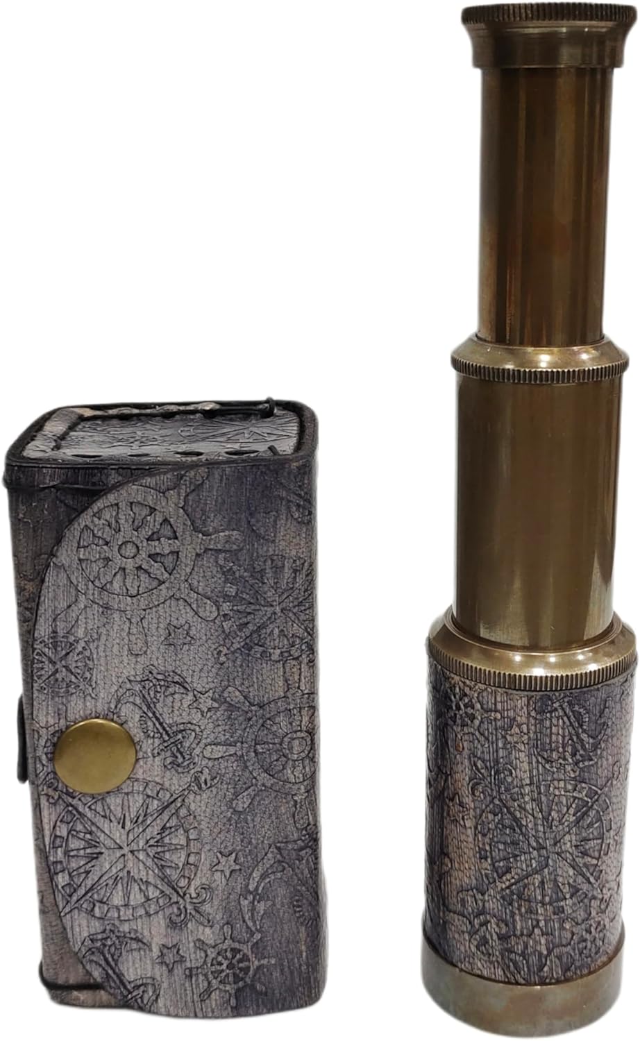 Marine Brass Telescope 6 Inch Vintage Spyglass Gift