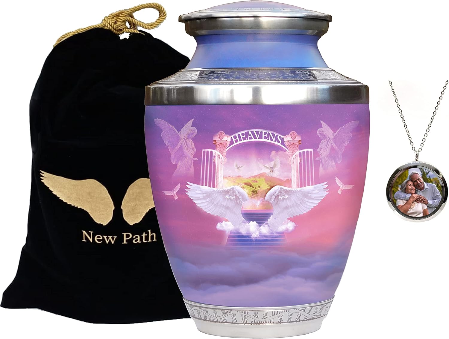 Angelic Cremation Urns for Ashes - Heavenly Decorative Urns for Men and Women