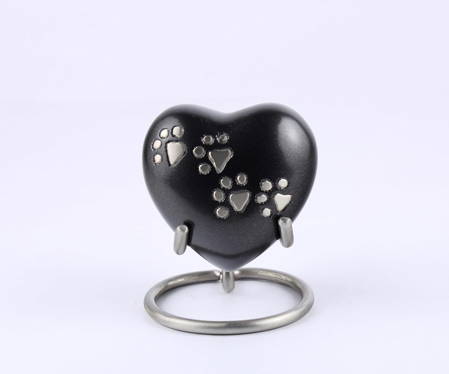 Pet Urn Heart - Small Cremation Urn for Ashes Decorative Urns for Keepsakes