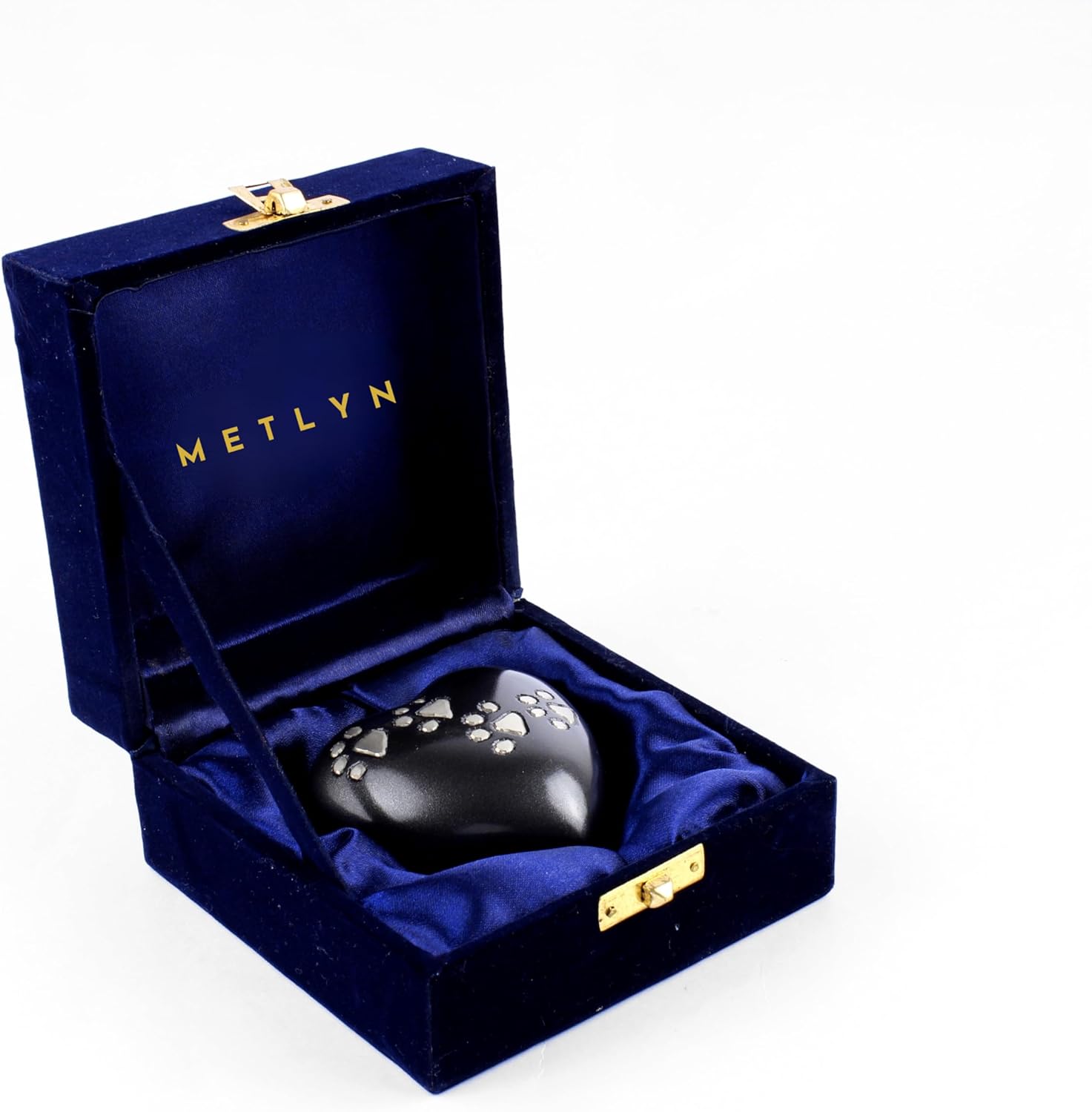 Pet Urn Heart - Small Cremation Urn for Ashes Decorative Urns for Keepsakes