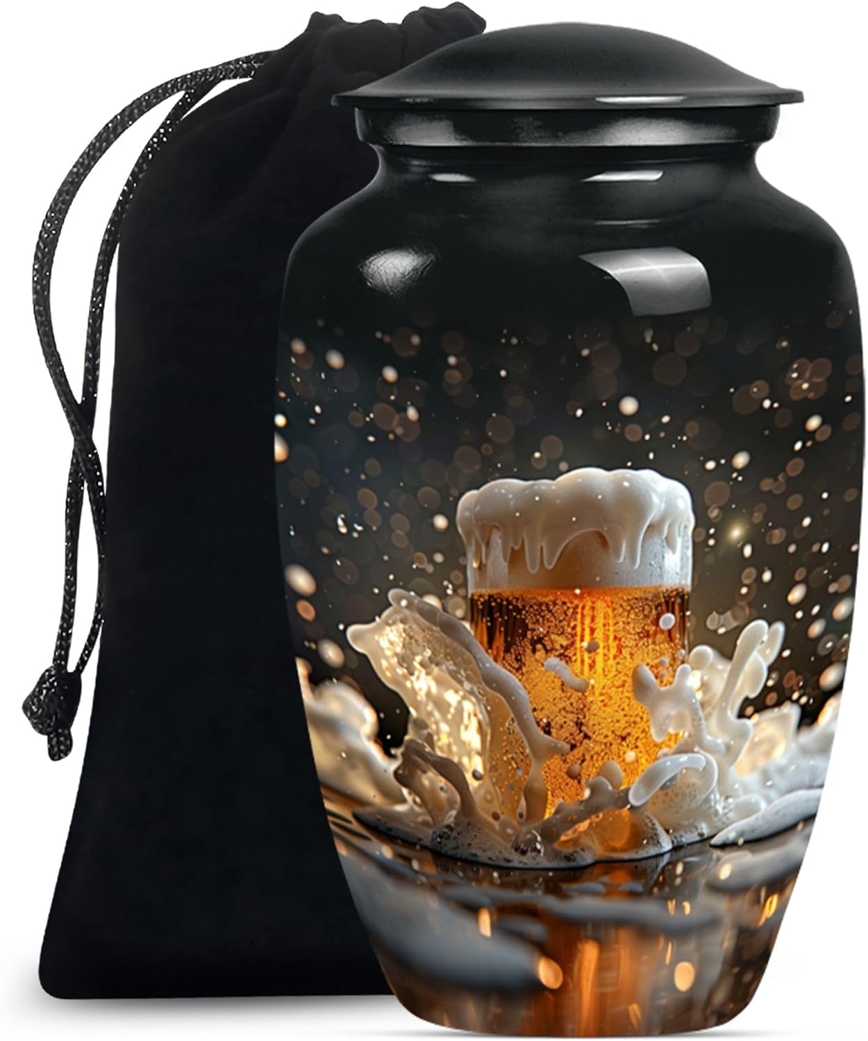 10 Inch Cremation Urn for Human Ashes - Decorative Urn for Adult