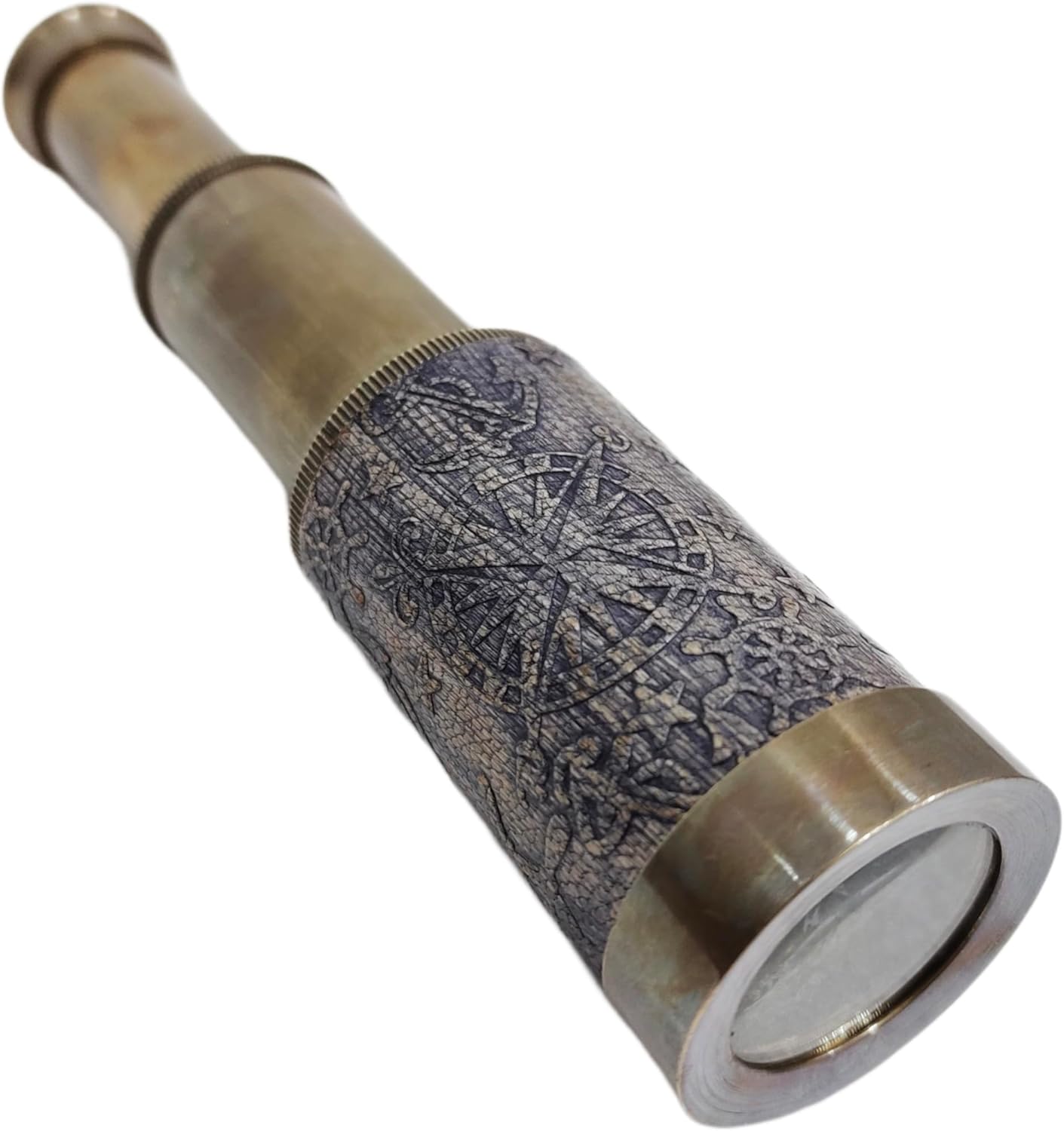 Marine Brass Telescope 6 Inch Vintage Spyglass Gift
