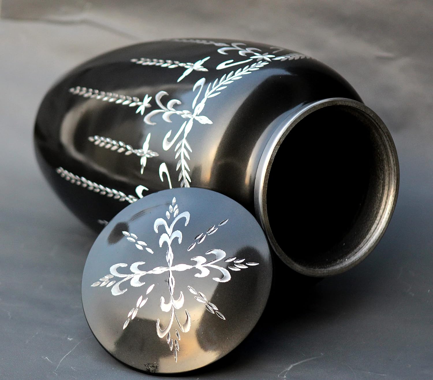 Adult Cremation Urns for Human Ashes - Decorative Urns for Funeral Remembrance - Large Keepsake Box