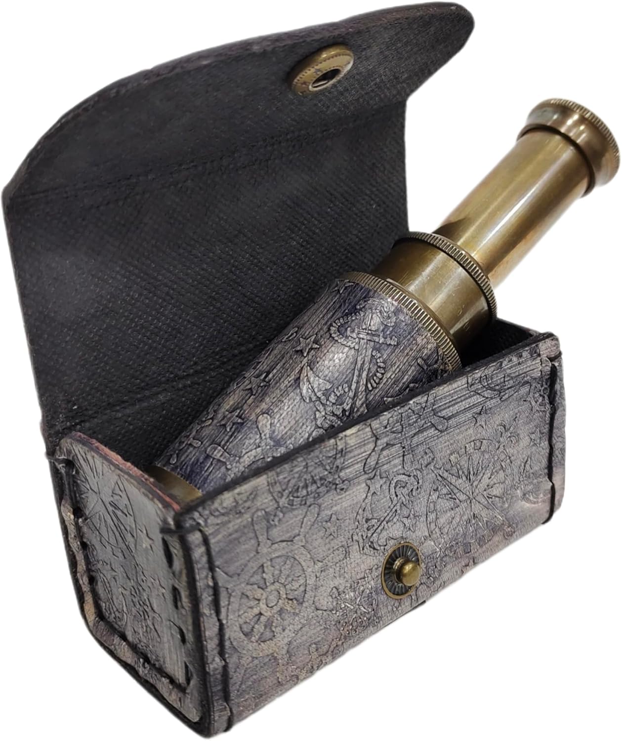 Marine Brass Telescope 6 Inch Vintage Spyglass Gift